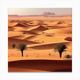 Desert - Desert Stock Videos & Royalty-Free Footage Canvas Print