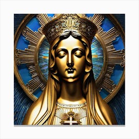 Virgin Mary 1 Canvas Print