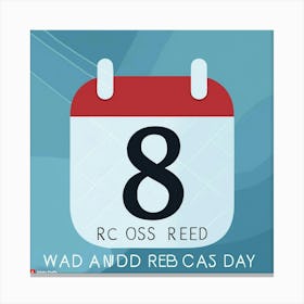 World Red Cross & Red Crescent Day Canvas Print