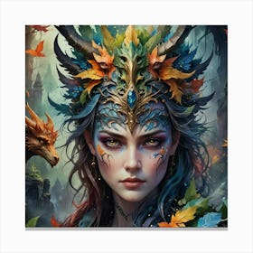 Elven Woman 1 Canvas Print