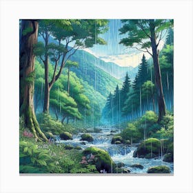 Rain Forest Canvas Print