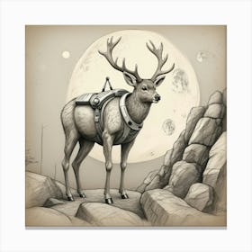 Stag! 4 Canvas Print