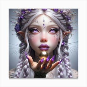 Elven Girl 13 Canvas Print