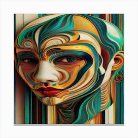 Abstract Painting Canvas Print