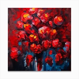 Red Roses Canvas Print