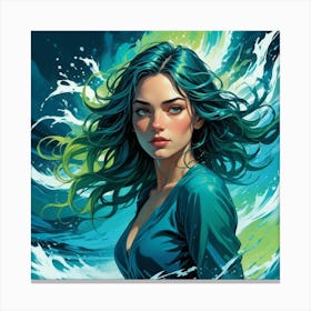 Mermaid 23 Canvas Print