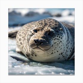 Leopard Seal Canvas Print