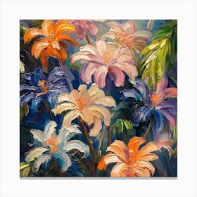 Lily Garden Canvas Print