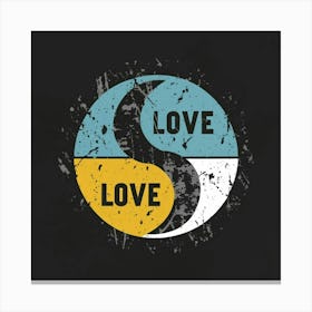 Love And Love Canvas Print