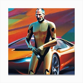 Steve Jobs 2 Canvas Print