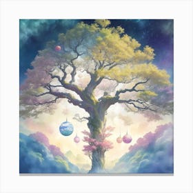 Nice Tree Of Life Canvas Print