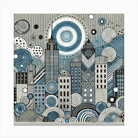 Cityscape 16 Canvas Print