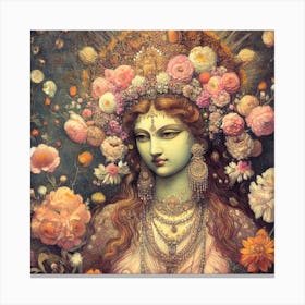 Lord Krishna Canvas Print