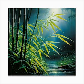 Bamboo Forest 1 Canvas Print
