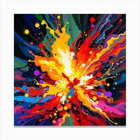 Explosion 2 Canvas Print