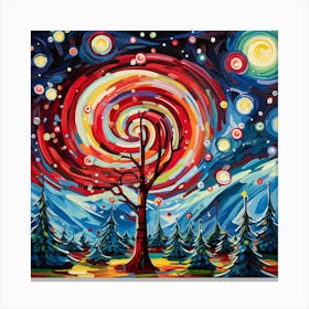 Starry Night 17 Canvas Print