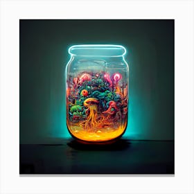 Jars 1 Canvas Print