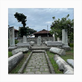 Roman Ruins Canvas Print