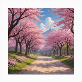 Cherry Blossoms 25 Canvas Print