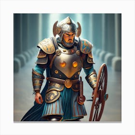 warrior4 Canvas Print