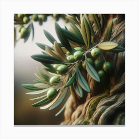 Olive Tree Canvas Print