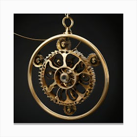 Clock Canvas Print