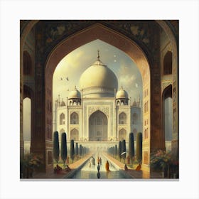 Taj Mahal 8 Canvas Print