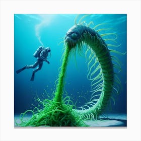 Sea Creature 1 Canvas Print