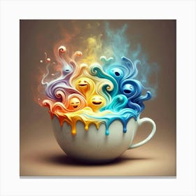 Tea Art 303 Canvas Print