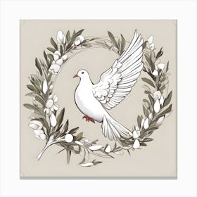 Dove Of Peace 1 Canvas Print