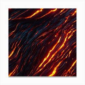 Lava Flow Canvas Print