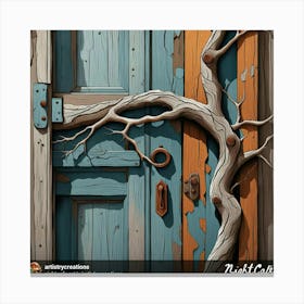 Tree Door 3 Canvas Print