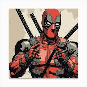 Deadpool Canvas Print