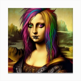 Mona Lisa 2 Canvas Print