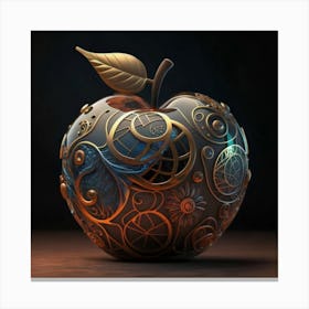 The glass apple an intricate design that adds to its exquisite appeal. 19 Canvas Print