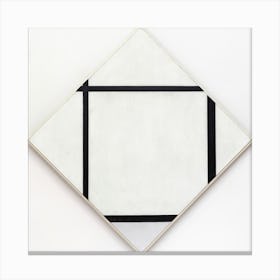 Tableau I Lozenge With Four Lines And Gray (1926), Piet Mondrian Canvas Print