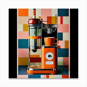 Coffee Machine Canvas Print