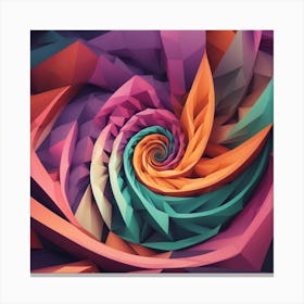 Abstract Geometric Canvas Print