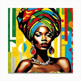 African Woman 3 Canvas Print