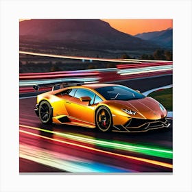 Lamborghini Huracan 3 Canvas Print