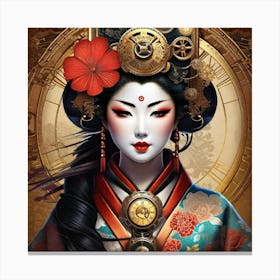 Geisha 155 Canvas Print