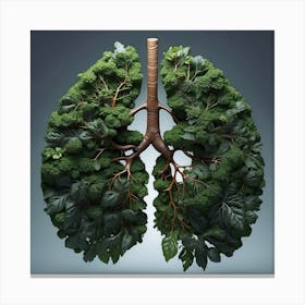 Lungs Canvas Print