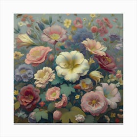 'Flowers' Canvas Print