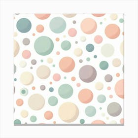 Polka Dots Canvas Print