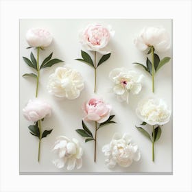 Peonies 1 Canvas Print