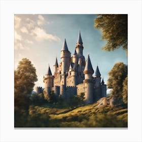 Cinderella Castle 5 Canvas Print