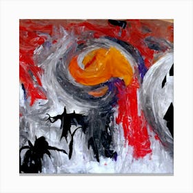 Halloween Painting Canvas Print