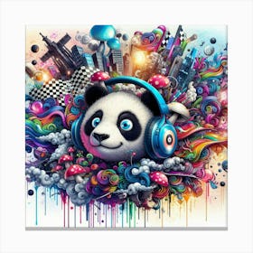 Panda 10 Canvas Print