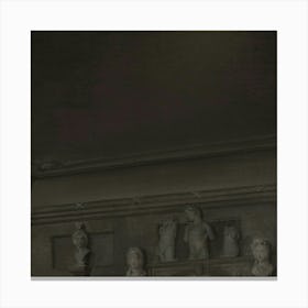 Room With Statues Canvas Print