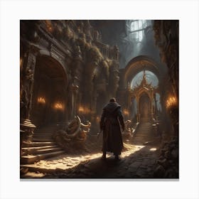 Dark Souls 2 1 Canvas Print